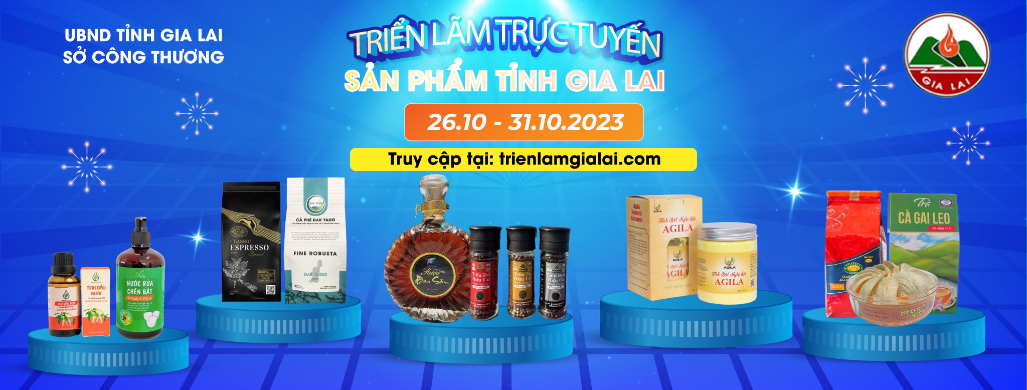 TRIỂN LÃM TRỰC TUYẾN GIA LAI 2023